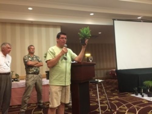 Bill Barger Auctioneering the Plant Auction, 2014 National Meeting in Atlanta